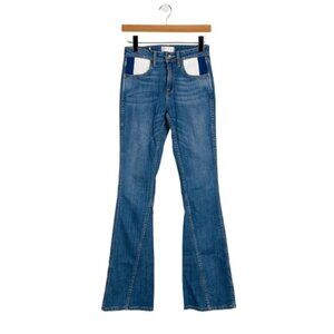 Tre By Natalie Ratabesi The Cher Wide-leg Jeans Flare Indigo Size 30 Streetwear